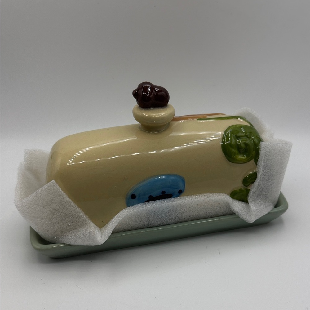 The Faye Icon Stoneware Butter Dish Anthro - Picture 6 of 10